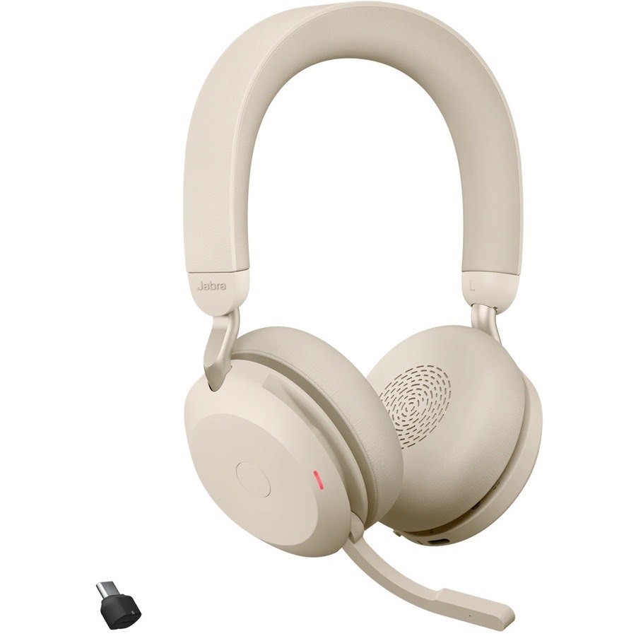 Jabra Evolve2 75 Draadloos Op het oor Stereo Headset - Beige