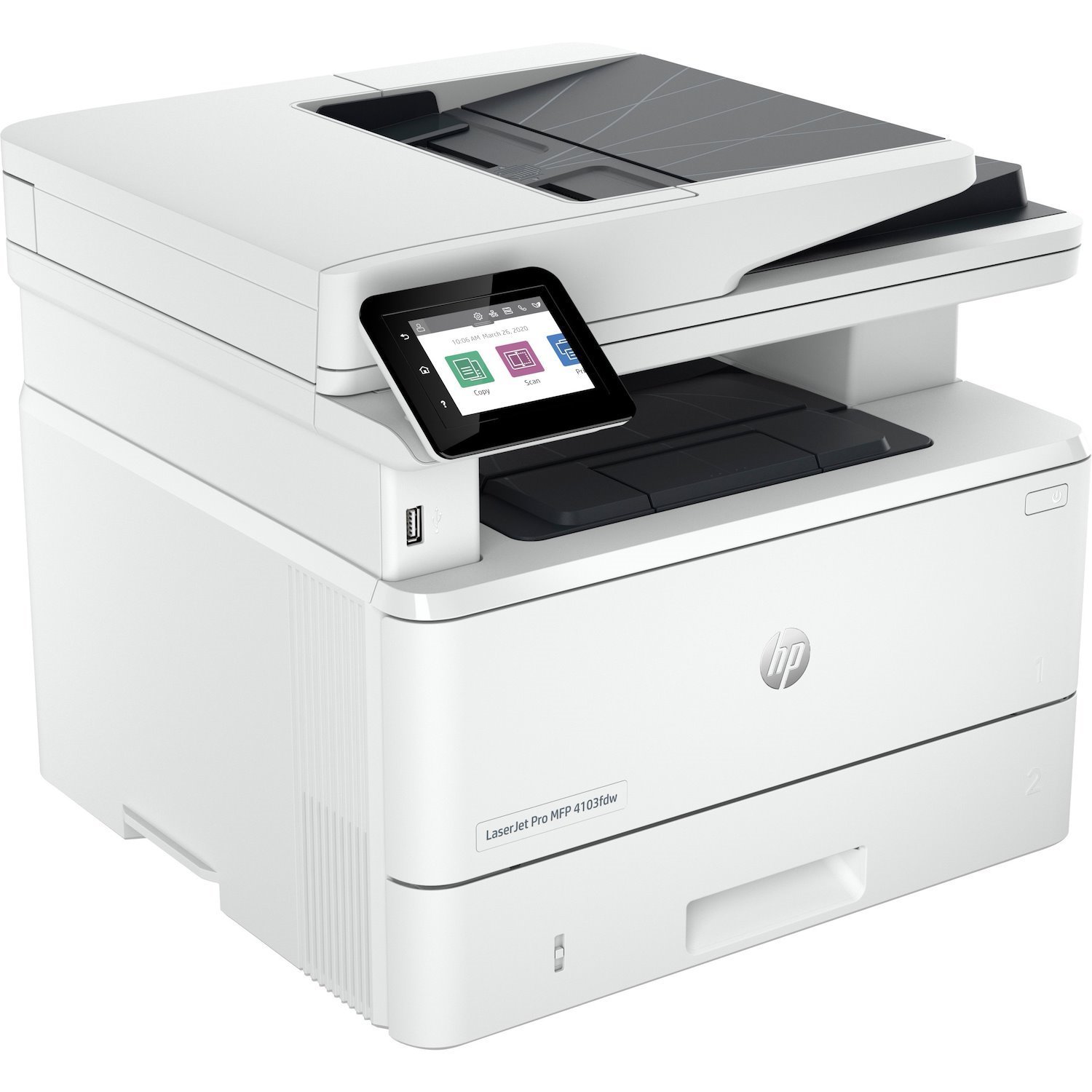 HP LaserJet Pro 4103fdw Wireless Laser Multifunction Printer - Monochrome