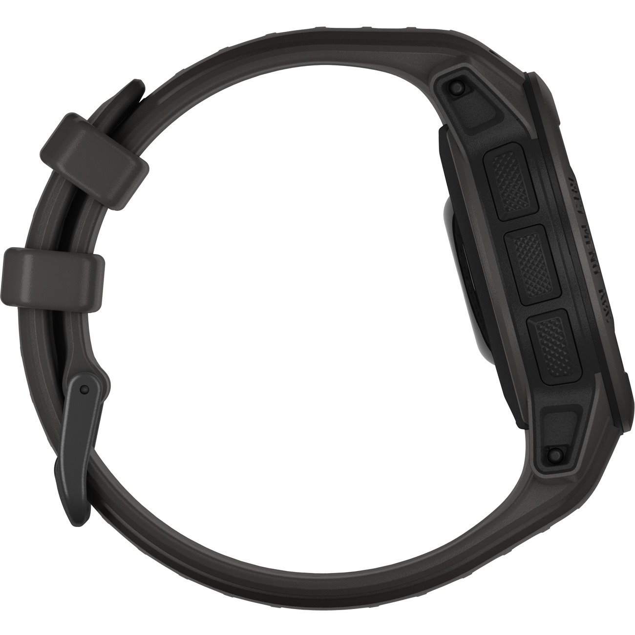 Garmin Instinct 2S Smart Watch - Graphite Body Color - Fiber Reinforced Polymer Case Material - Silicone Band Material