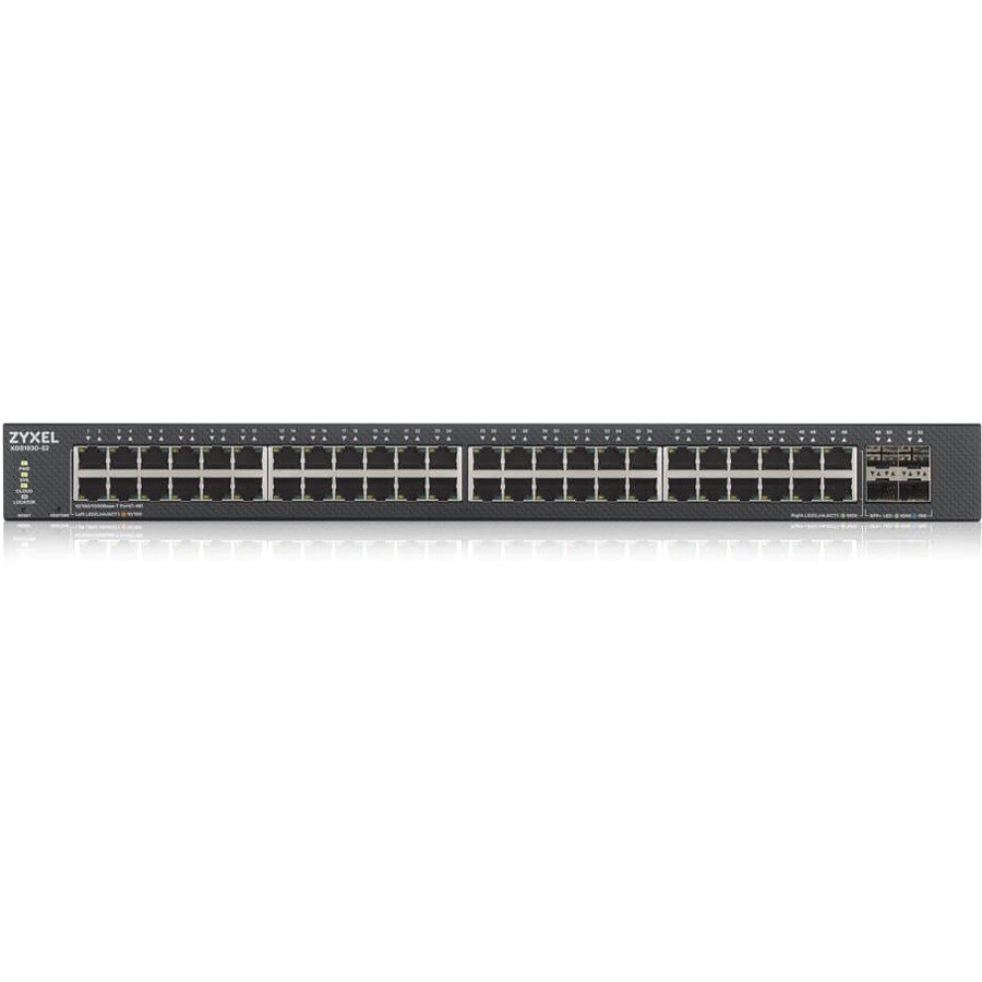 ZYXEL XGS1930-52 48-Port Gigabit Smart Nebula Cloud Managed Switch with 4 SFP+ 10G Uplinks
