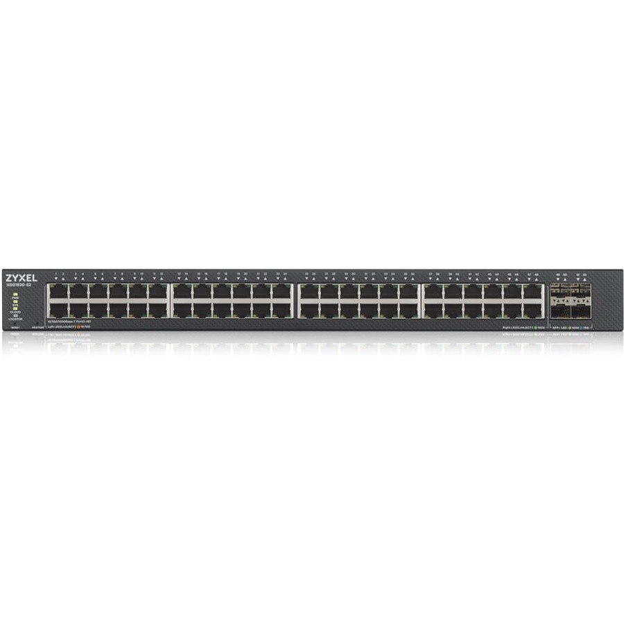 ZYXEL 48-Port GbE Smart Managed Switch with 4 SFP+ Uplink