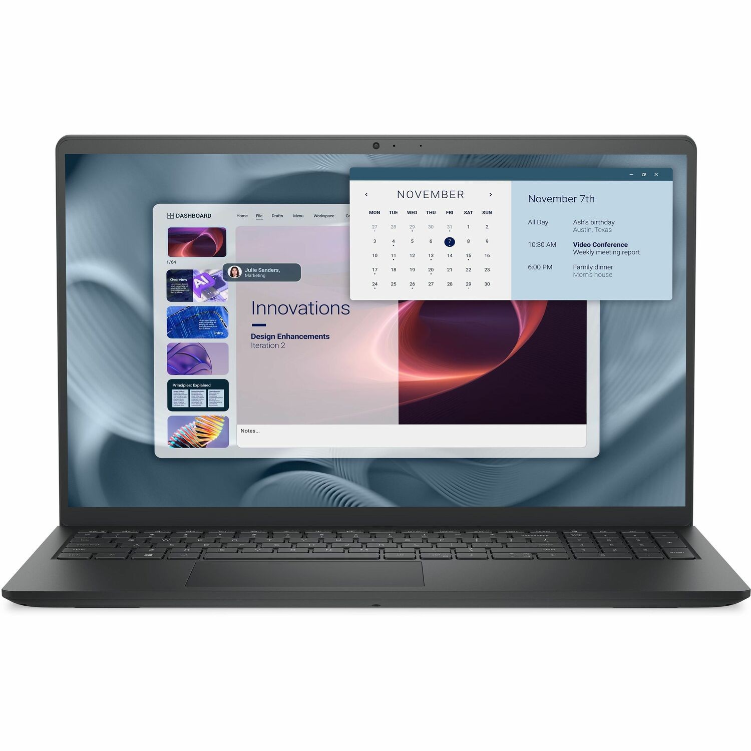 Dell Pro 15 Essential PV15250 15.6" Notebook - Full HD - 120 Hz - Intel Core i5 13th Gen i5-1334U - 16 GB - 512 GB SSD - English (US) Keyboard - Carbon Black