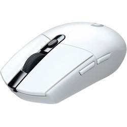 Logitech G305 LIGHTSPEED Wireless Gaming Mouse, HERO Sensor, 12,000 DPI, 6 Programmable Buttons, White