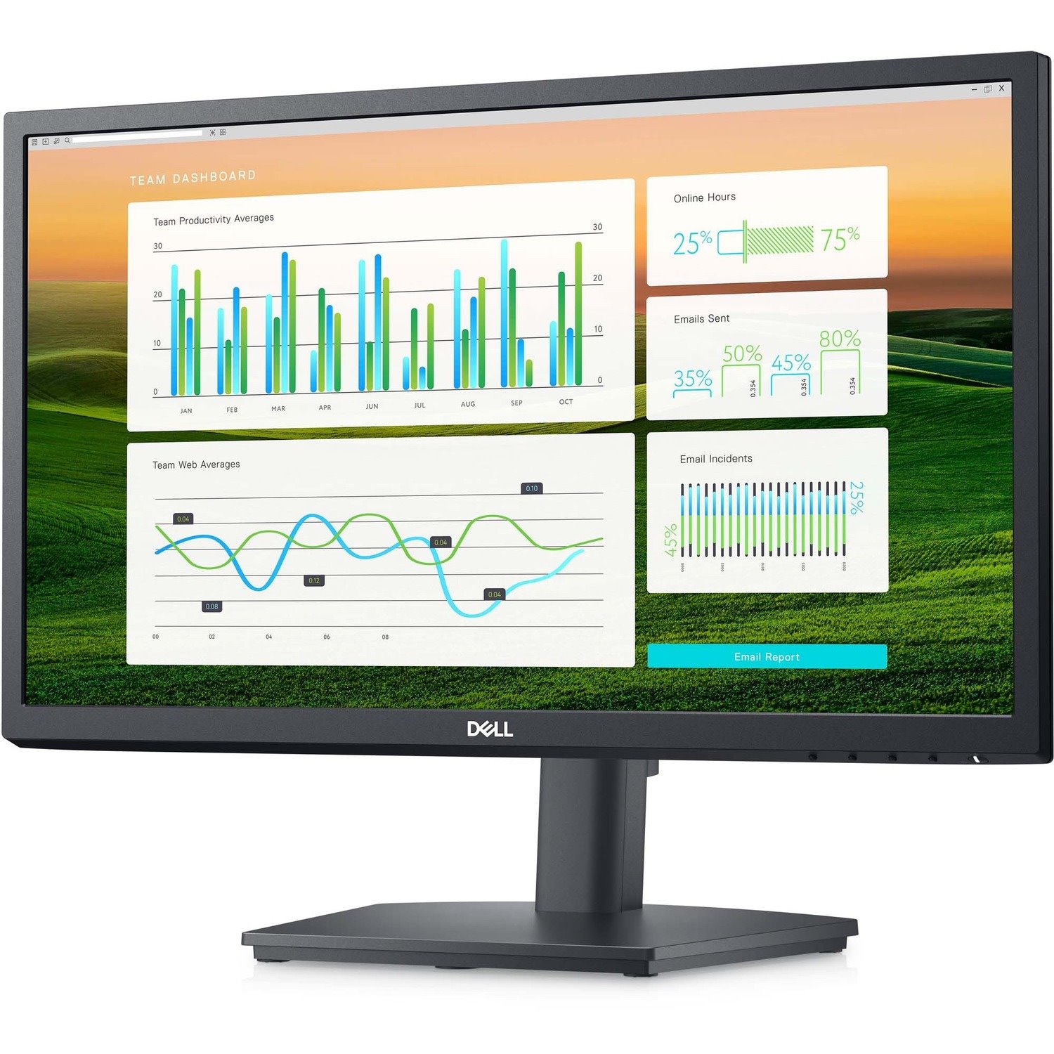 Dell E2222HS 22" Class LCD Monitor