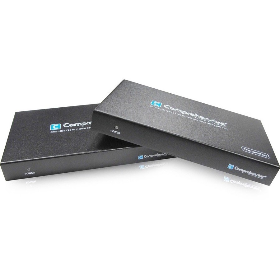Comprehensive Pro AV/IT 4K (18Gbps) HDBaseT Extender Kit, 70m with POC, RS232, HDCP 2.2