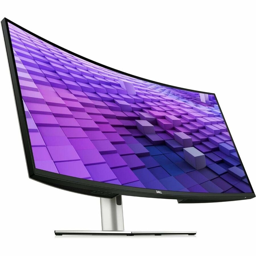 Dell UltraSharp U3824DW 38" Class WQHD+ Curved Screen LED Monitor - 21:9 - Black, Silver