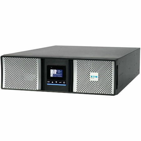 Eaton 9PX G2 6000VA 5400W 208V Online Double-Conversion UPS - L6-30P or Hardwired Input, 6 C39 and 6 C13 Outlets, Cybersecure Network Card, Extended Run, 3U Rack/Tower