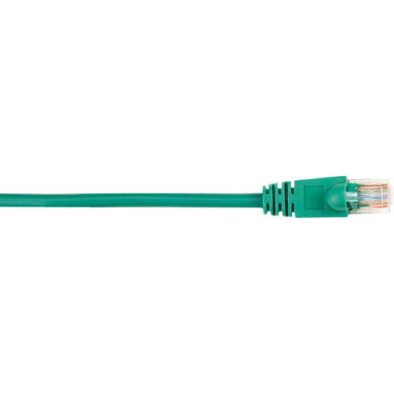 Black Box CAT5e Value Line Patch Cable, Stranded, Green, 15-ft. (4.5-m), 10-Pack