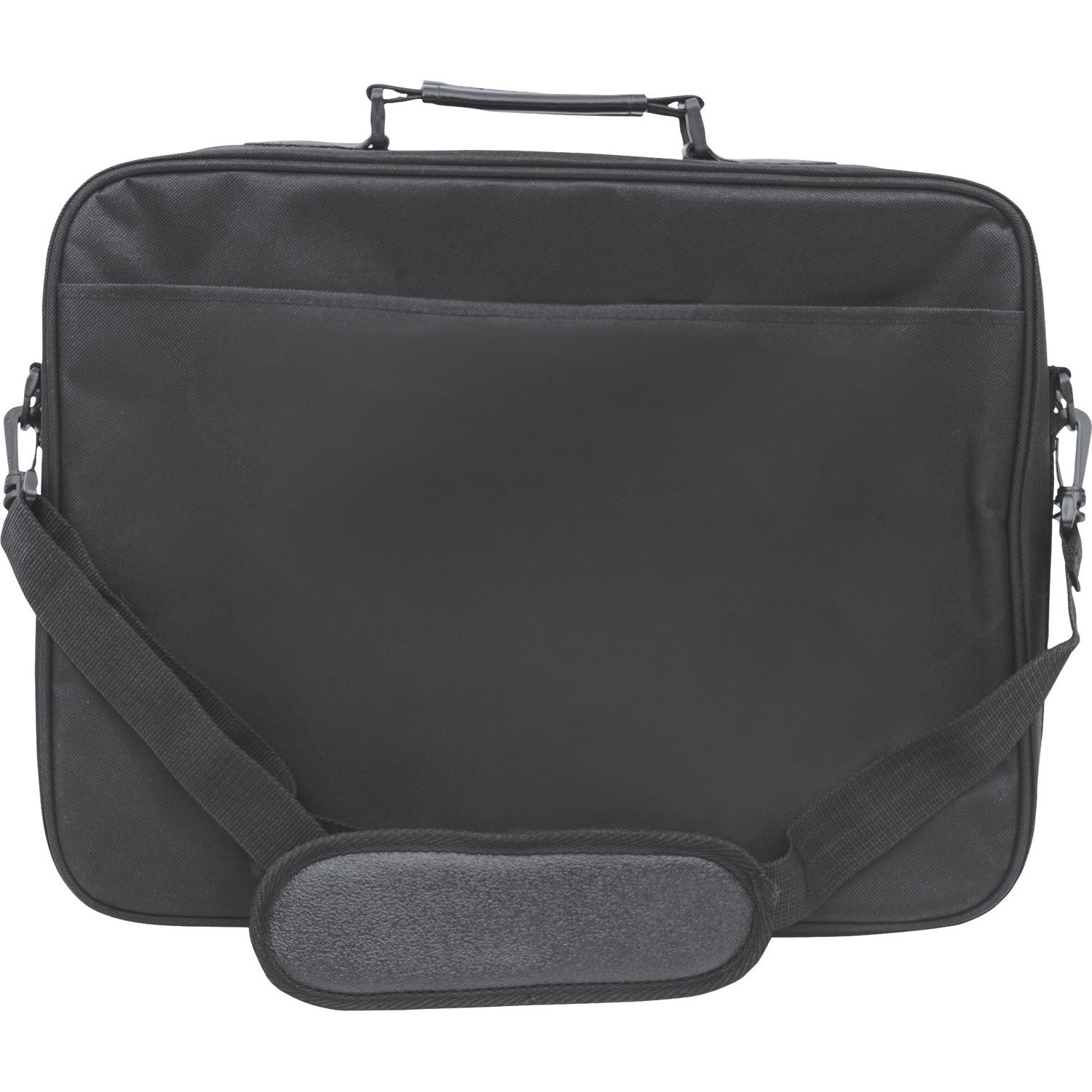 Manhattan Empire II 17" Laptop Briefcase, Black