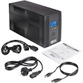Eaton Tripp Lite Series 1500VA 900W 230V SmartPro Line-Interactive UPS - 8 C13 Outlets, 2 Australian Outlet Adapters, LCD, USB, Tower