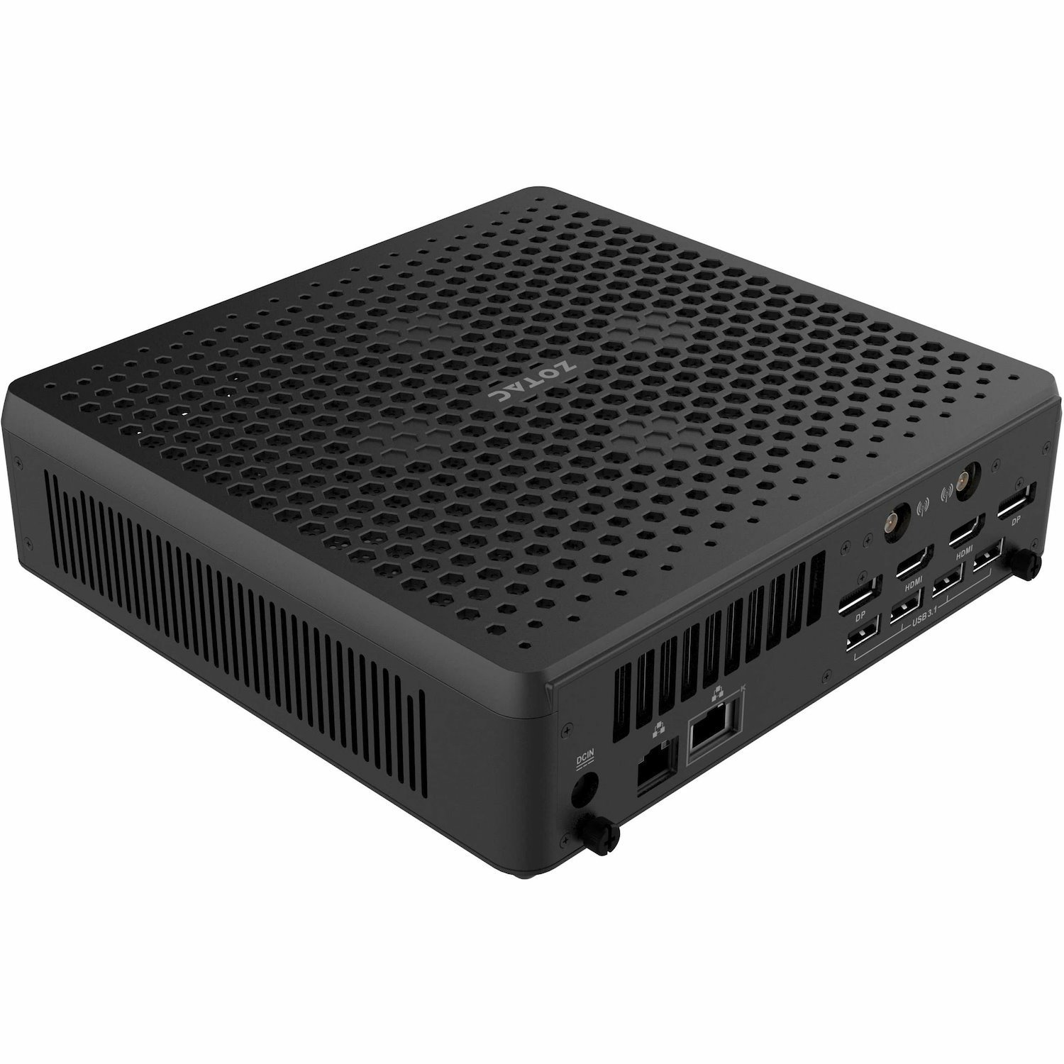 Zotac MAGNUS E EN173080C Gaming Desktop Computer - Intel Core i7 11th Gen i7-11800H - 16 GB - 500 GB SSD - Mini PC