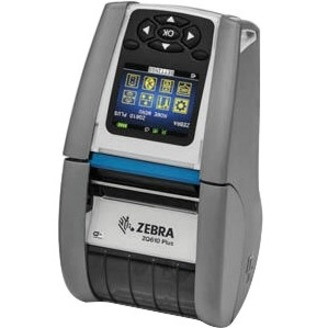 Zebra ZQ610 Plus-HC Desktop, Industrial, Mobile Direct Thermal Printer - Monochrome - Label/Receipt Print - Bluetooth - Near Field Communication (NFC)
