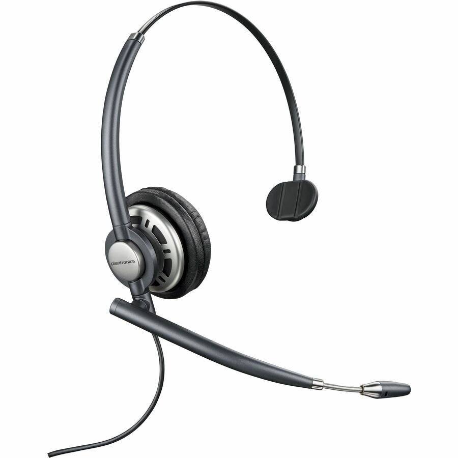 Poly EncorePro HW710 Single Ear Headset +Carry Case +Quick Disconnect TAA