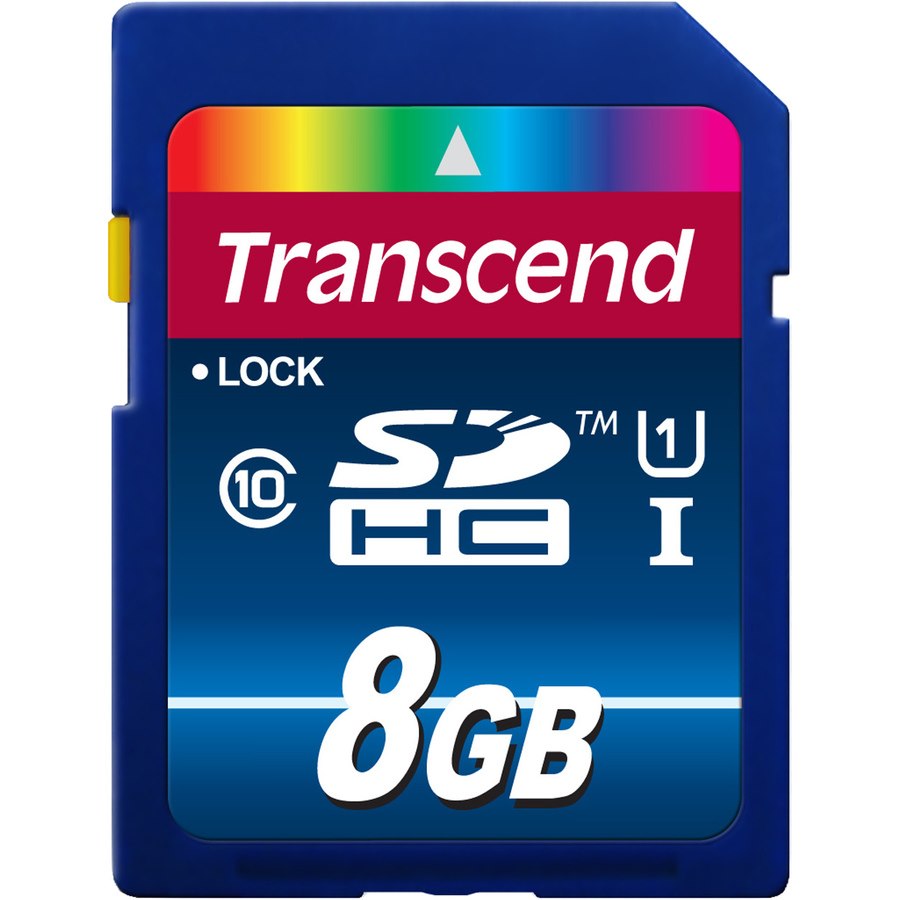 Transcend 8 GB Class 10/UHS-I SDHC