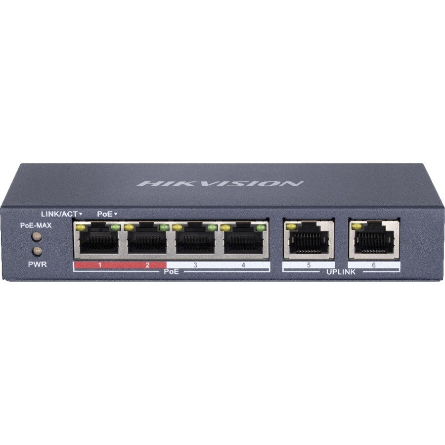 Hikvision 4-Port Unmanaged PoE Switch