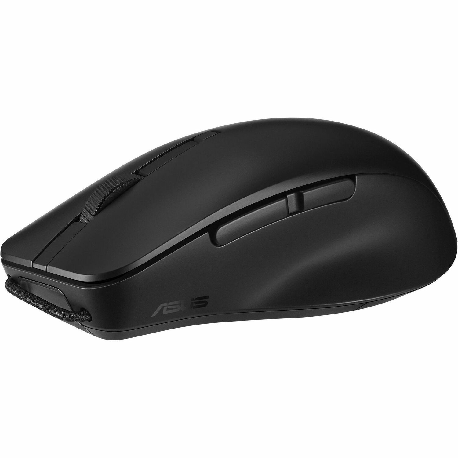 Asus SmartO MD200 Mouse - Bluetooth/Radio Frequency - USB - Optical - 6 Programmable Button(s) - Secret Black