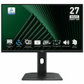 MSI Pro PRO MP275QPG 27" Class WQHD LCD Monitor - 16:10 - Matte Black