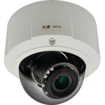 ACTi E815 5 Megapixel HD Network Camera - Color, Monochrome - Dome