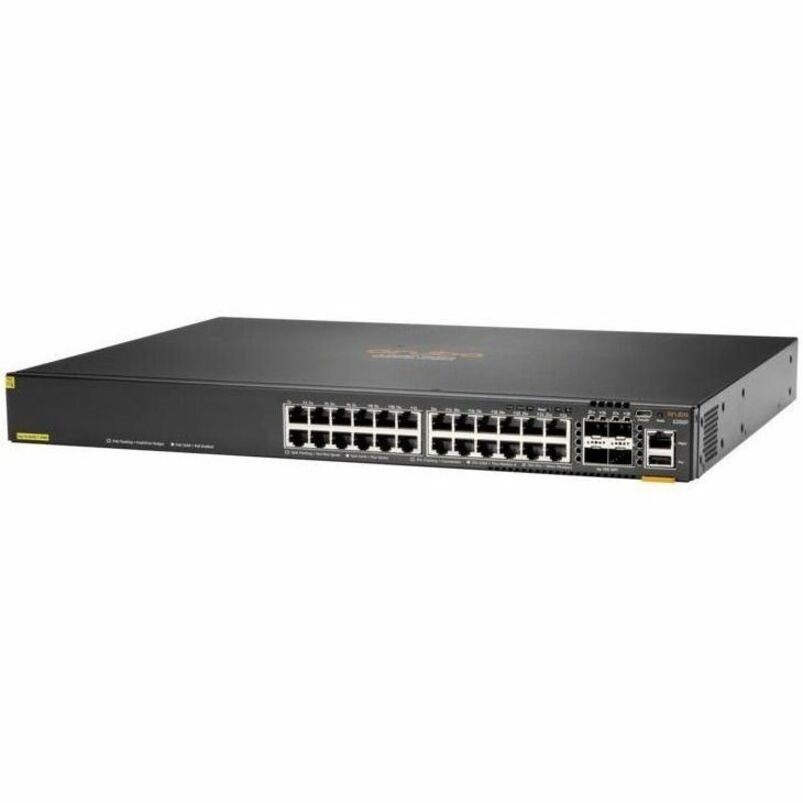 HPE CX 6200 24 Ports Manageable Ethernet Switch - Gigabit Ethernet - 10/100/1000Base-T, 1000Base-X