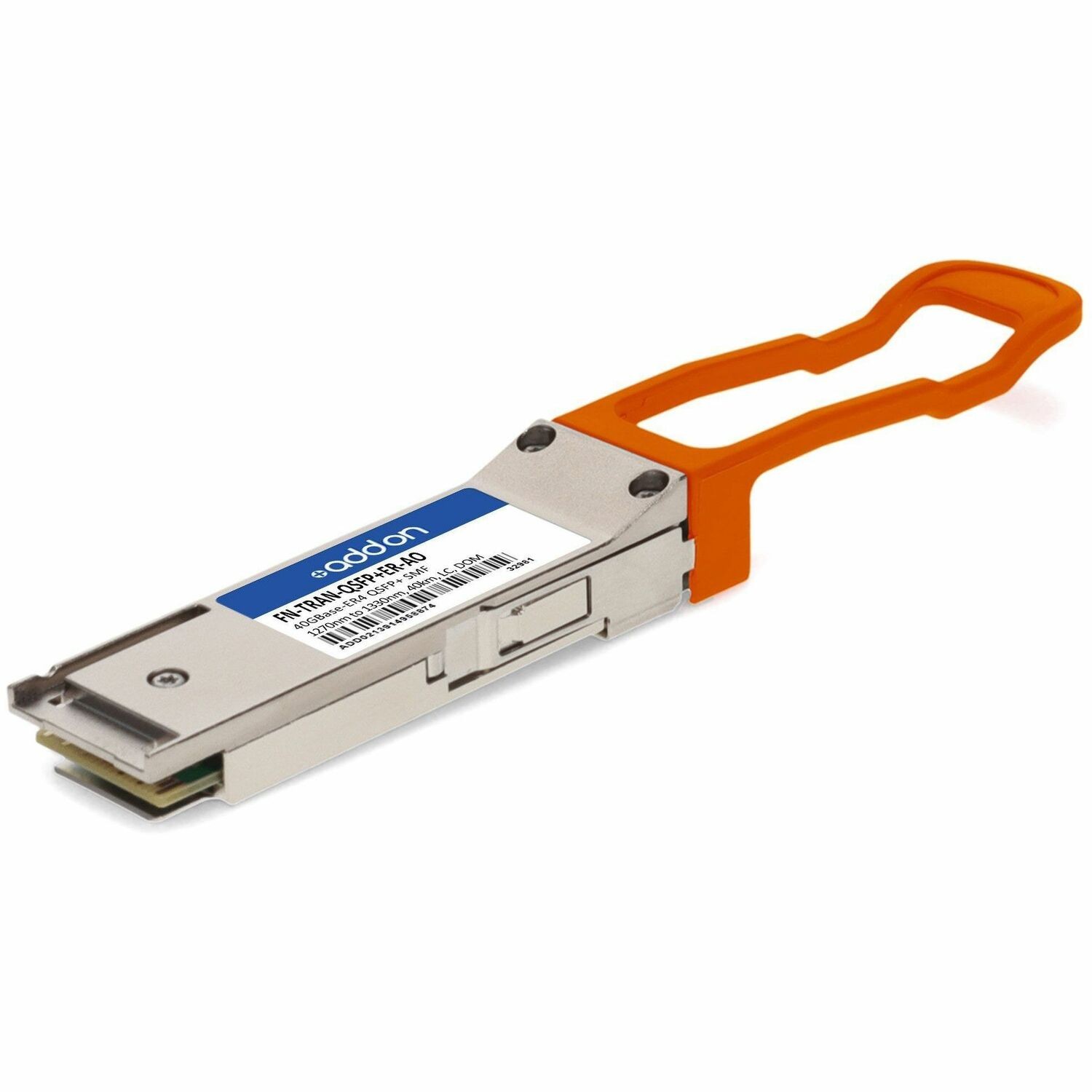 AddOn Fortinet&reg; Compatible TAA 40GBase-ER4 QSFP+ Transceiver (SMF, 1270nm to 1330nm, 40km, LC, DOM)