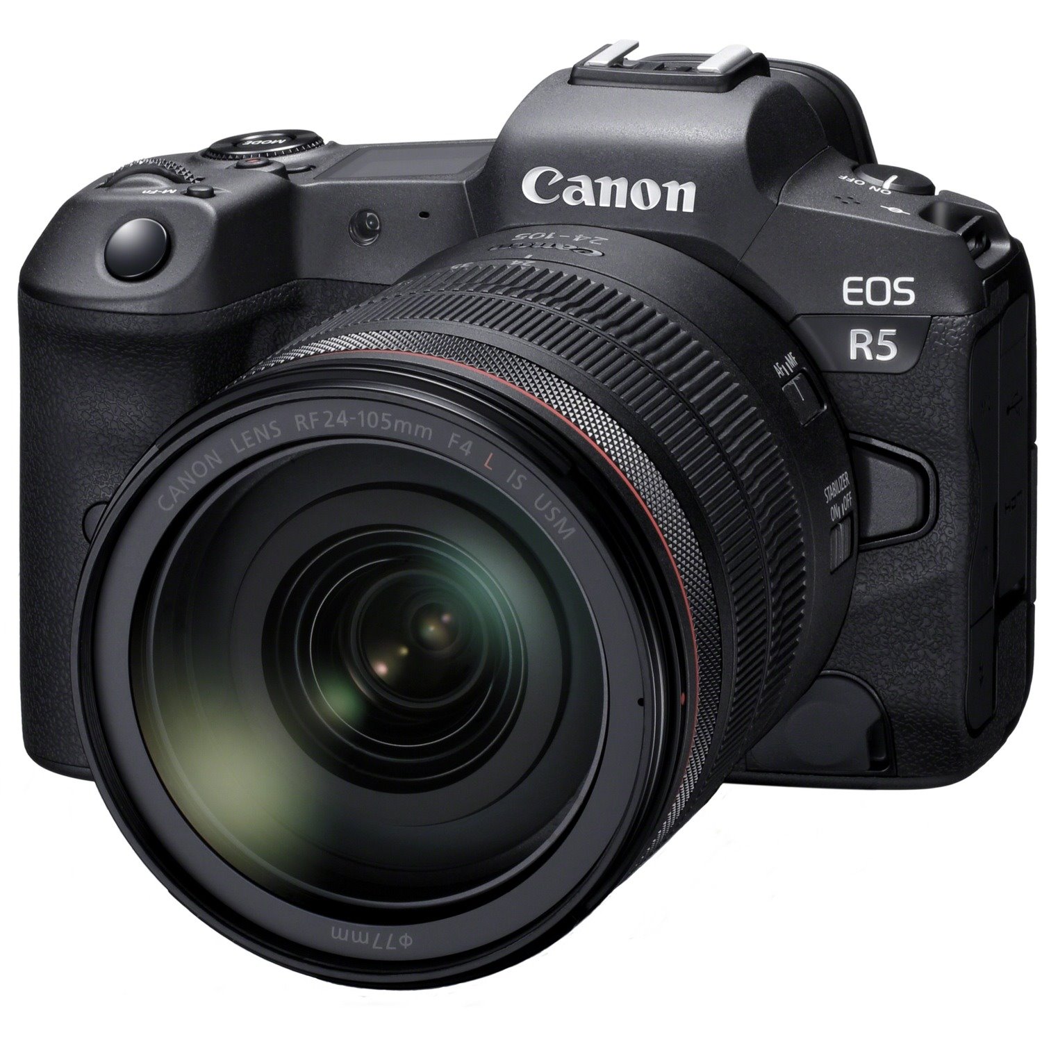 Canon EOS R5 45 Megapixel Mirrorless Camera with Lens - 0.94" - 4.13"