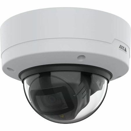 AXIS P3278-LV 8 Megapixel Indoor/Outdoor 4K Network Camera - Color - Dome - White - TAA Compliant