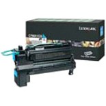 Lexmark C792X4CG Original Laser Toner Cartridge - Cyan - 1 Pack