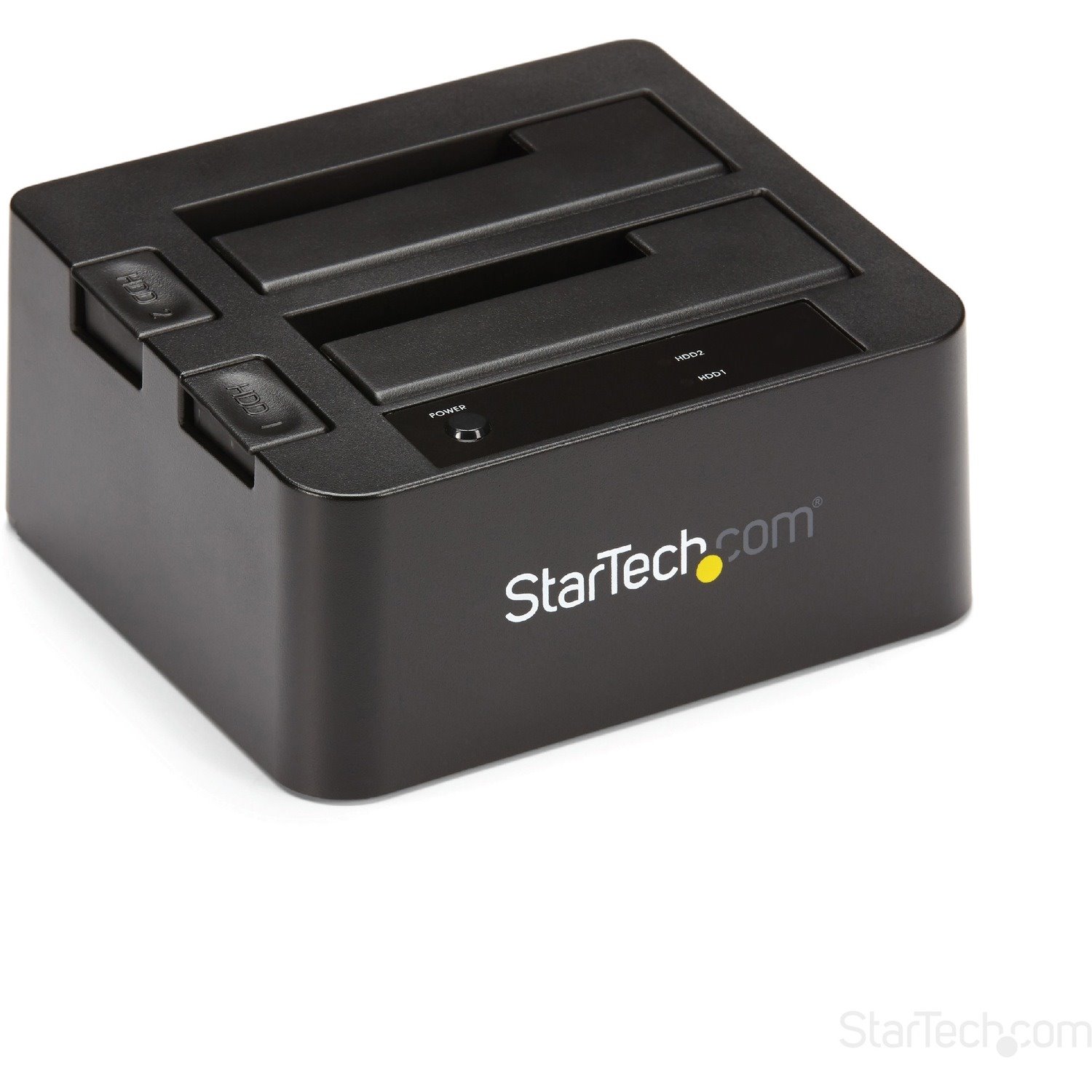 StarTech.com Dual-Bay USB 3.1 to SATA Hard Drive Docking Station, 2.5/3.5" SATA I/II/III, SSD/HDD Dock, USB Hard Drive Bay, Top-Loading