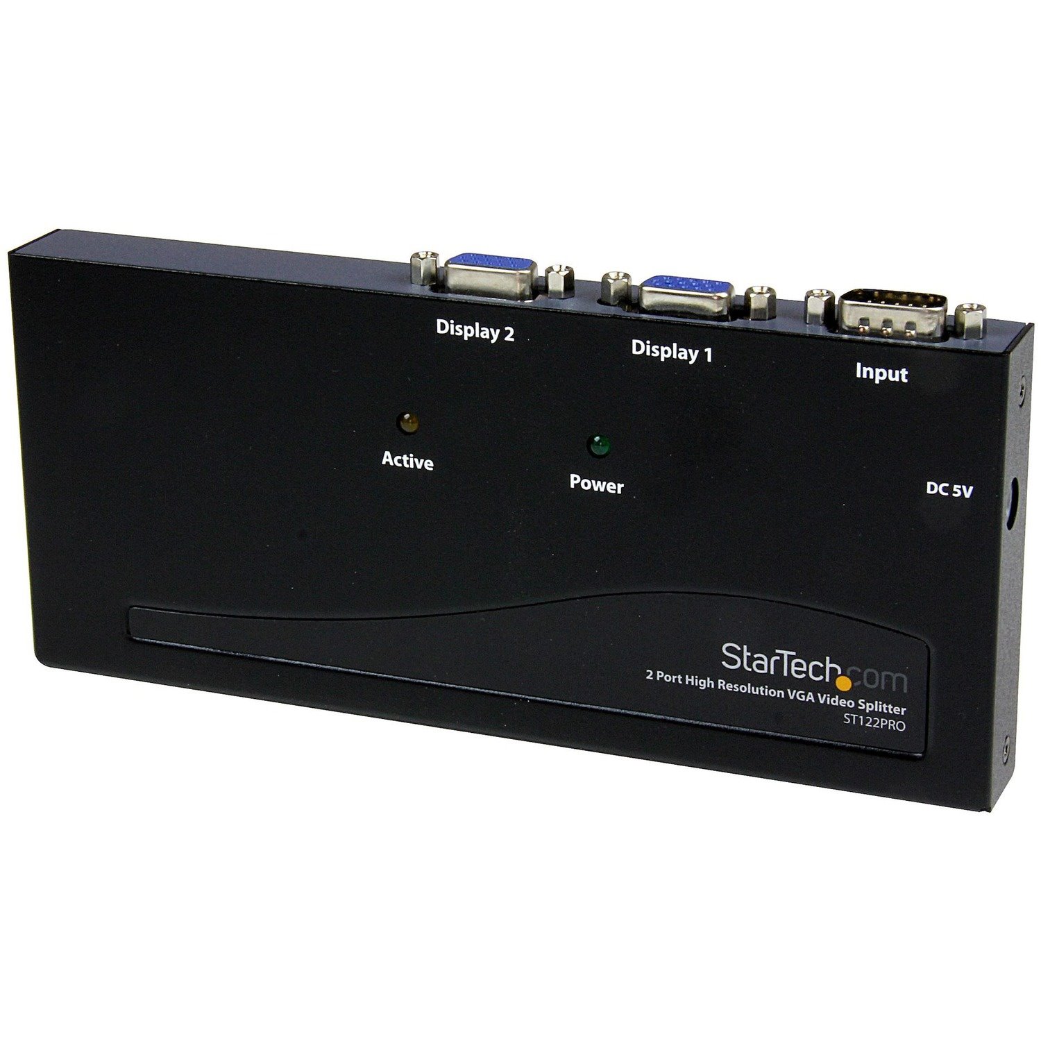 StarTech.com 2 Port High Resolution VGA Video Splitter - 350 MHz