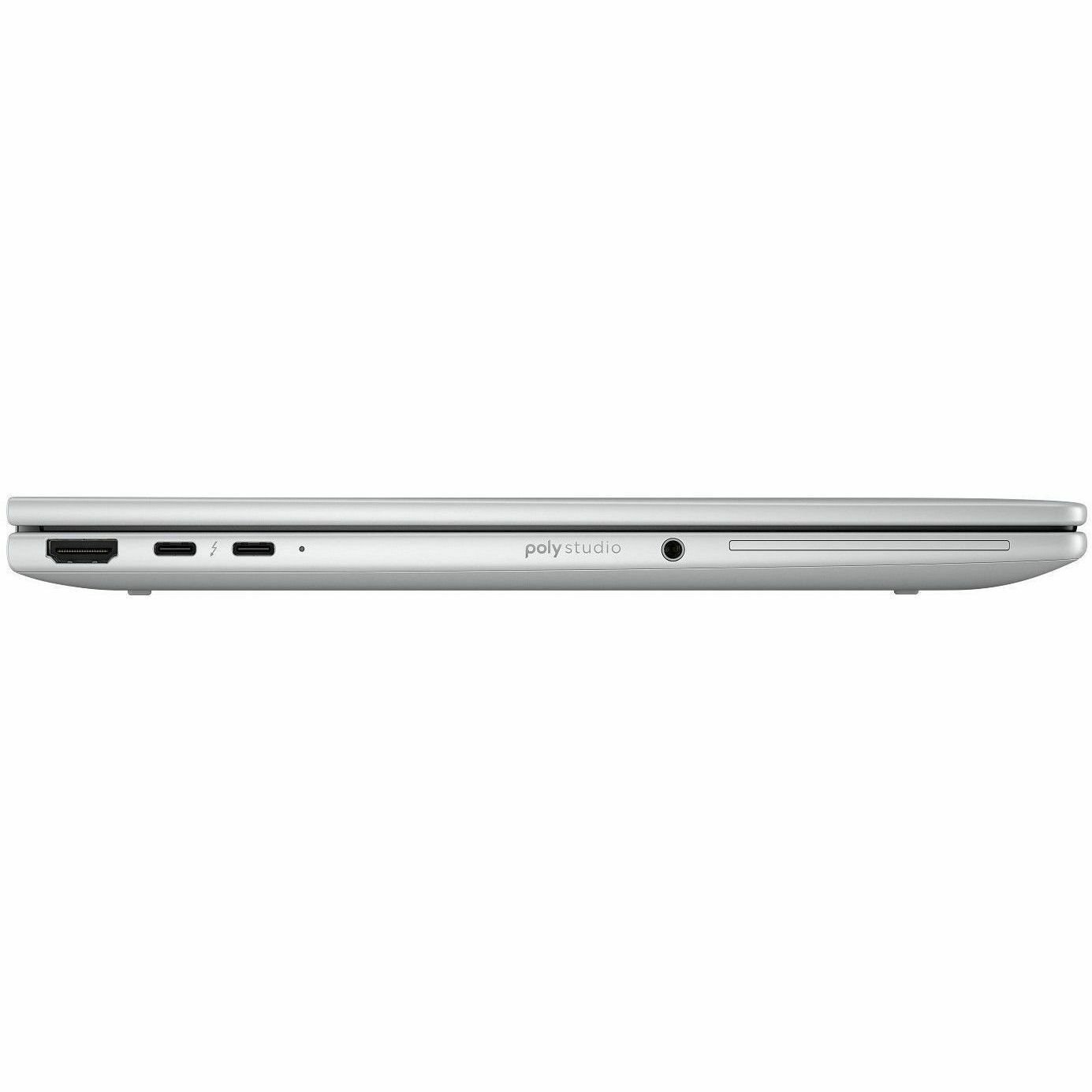 HP EliteBook 8 Flip G1i 13.3" Touchscreen Convertible 2 in 1 Notebook - WUXGA - Intel Core Ultra 7 255U - 16 GB - 512 GB SSD - Glacier Silver