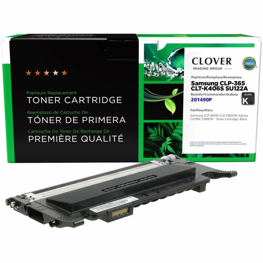 Clover Imaging Remanufactured Black Toner Cartridge for Samsung CLT-K406S