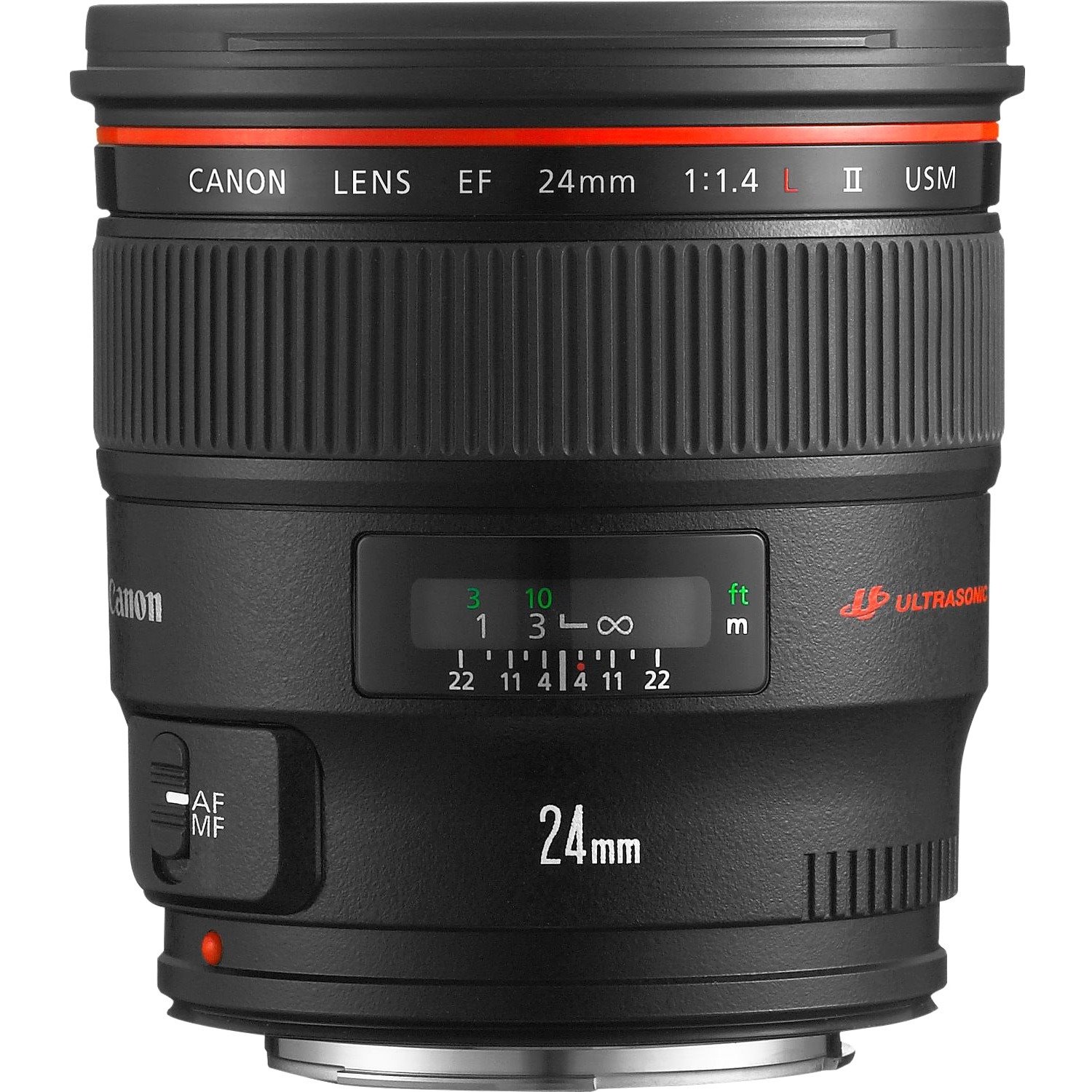 Canon - 24 mmf/1.4 - Wide Angle Fixed Lens for Canon EF