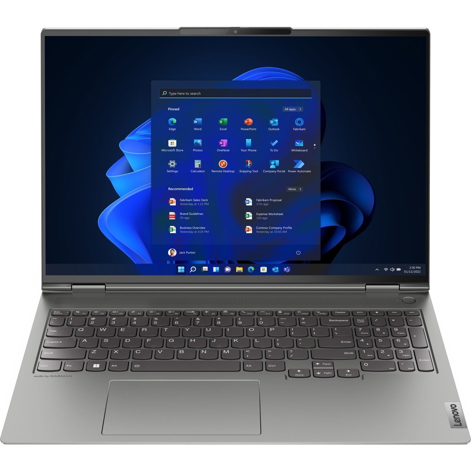 Lenovo ThinkBook 16p G3 ARH 21EK0010AU 16" Notebook - 2560 x 1600 - AMD Ryzen 7 6800H 3.30 GHz - 16 GB Total RAM - 512 GB SSD