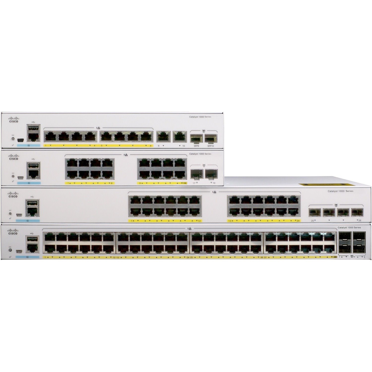 Cisco Catalyst 1000 C1000-48FP 48 Ports Manageable Ethernet Switch