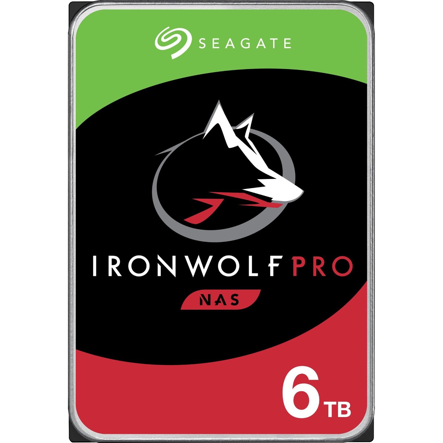 Seagate IronWolf Pro ST6000NE000 6 TB Hard Drive - 3.5" Internal - SATA (SATA/600) - Conventional Magnetic Recording (CMR) Method