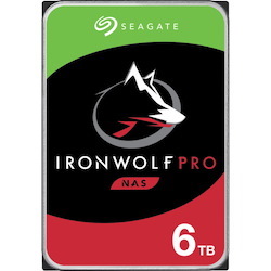 Seagate IronWolf Pro ST6000NE000 6 TB Hard Drive - 3.5" Internal - SATA (SATA/600) - Conventional Magnetic Recording (CMR) Method