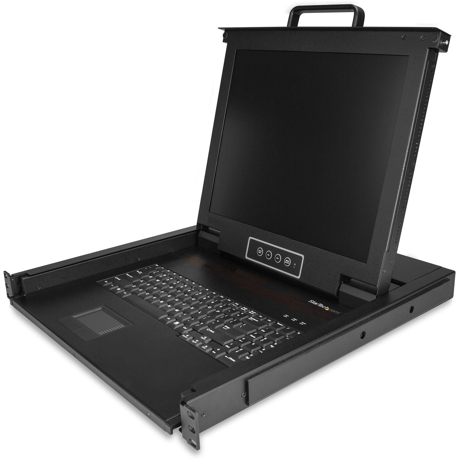 StarTech.com Single-Port Rackmount KVM Console with 17" Display