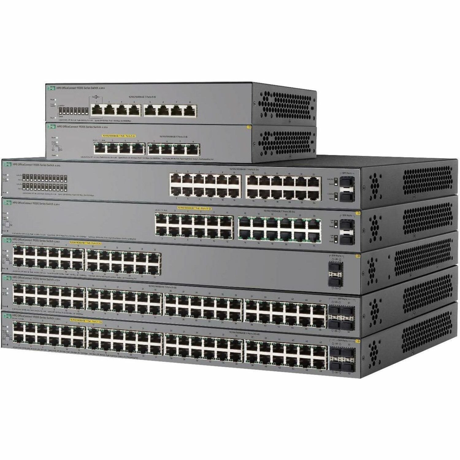 HPE SOURCING - CERTIFIED PRE-OWNED OfficeConnect 1920S 24G 2SFP Layer 3 Switch