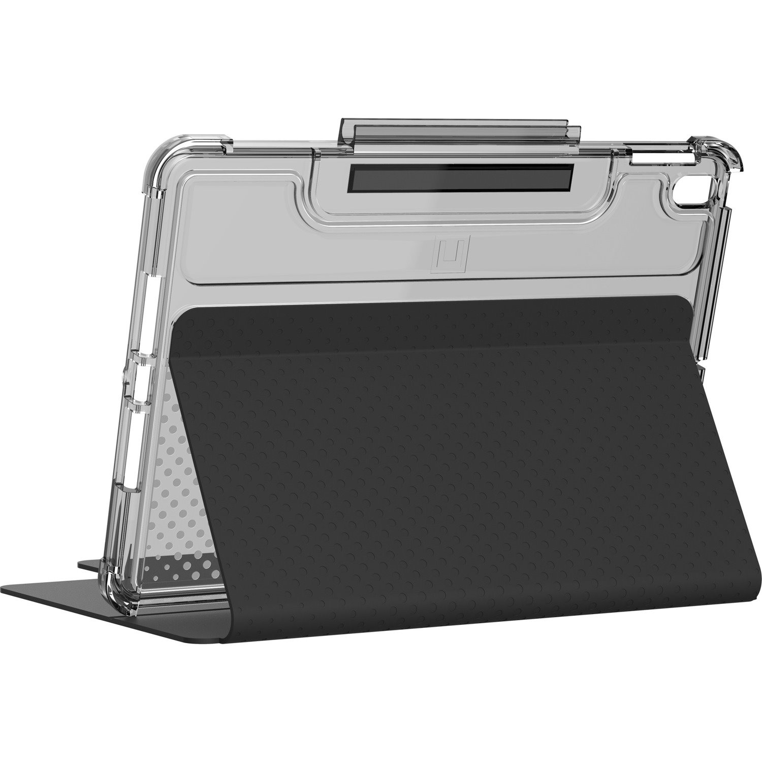 Urban Armor Gear Lucent Carrying Case (Folio) for 25.9 cm (10.2") Apple iPad (8th Generation) Tablet, Stylus - Black, Ice