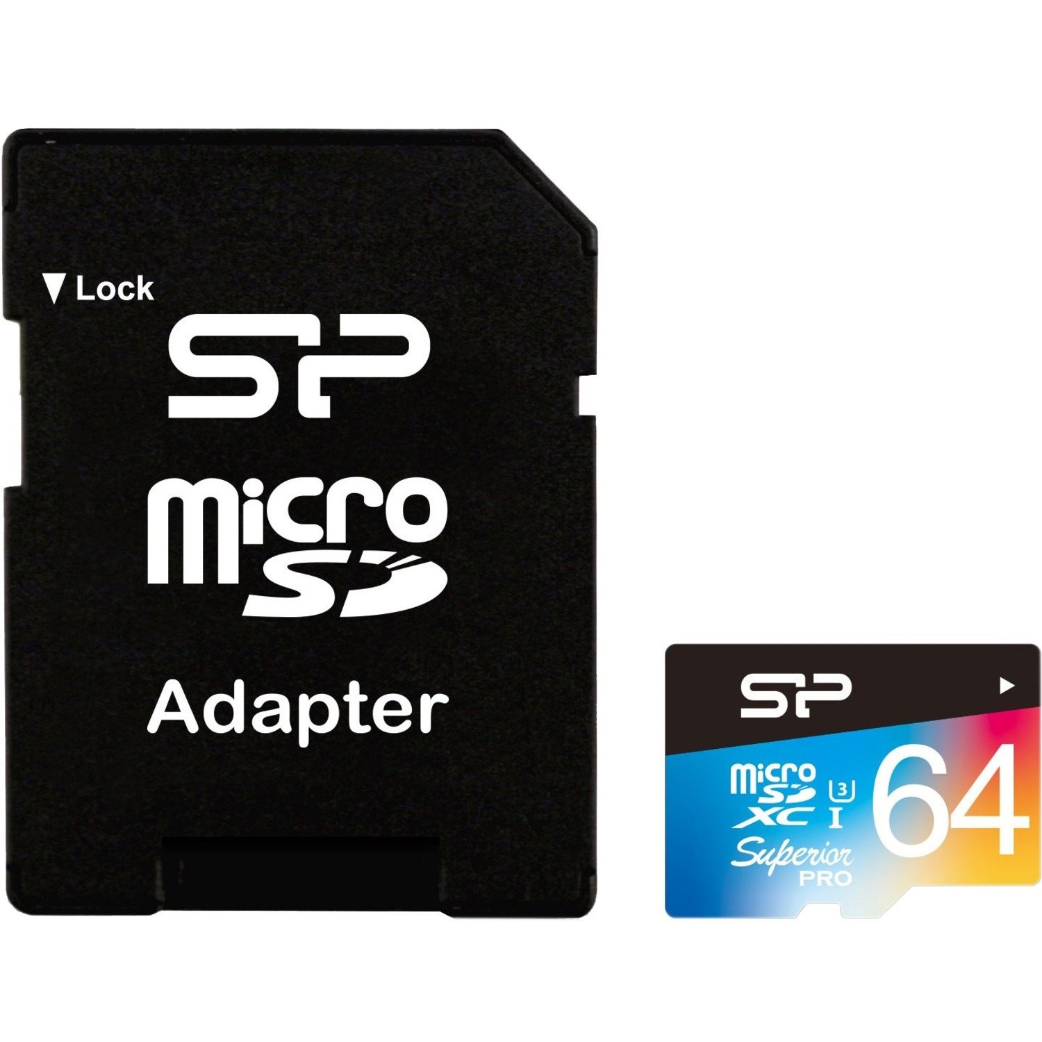 Silicon Power Superior Pro 64 GB Class 10/UHS-I (U3) microSDXC