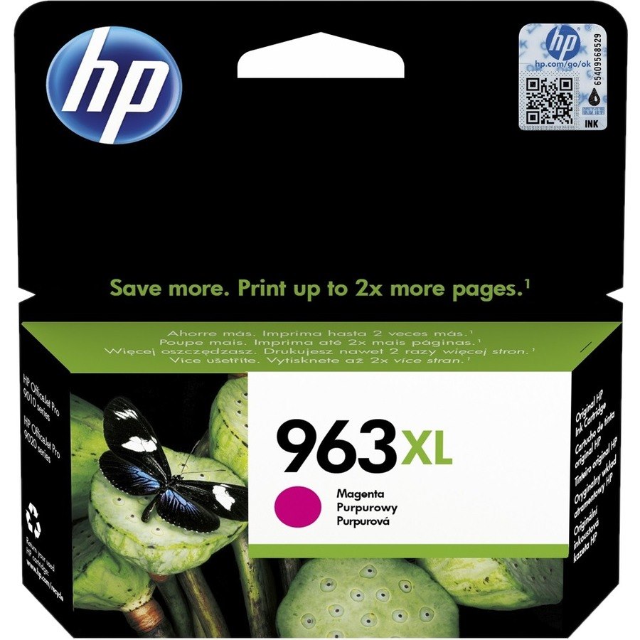 HP 963XL Original High Yield Inkjet Ink Cartridge - Magenta Pack