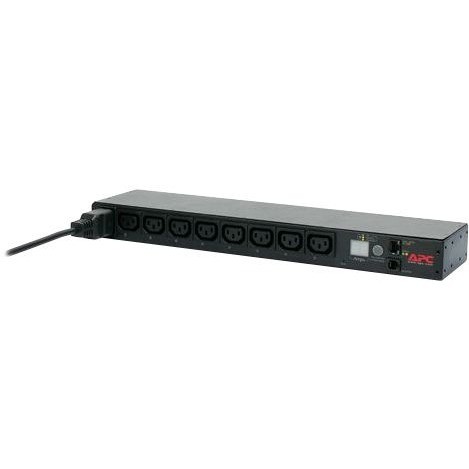 APC SWITCHED 1U RACK PDU, 16A, 208/230V, (8) C13, 2YR