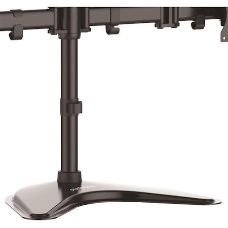 StarTech.com Quad Monitor Stand, Crossbar, Steel, Monitors up to 27" (17.6lb/8kg), VESA Monitor, Computer Monitor Stand, Monitor Arm