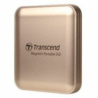 Transcend ESD420 1 TB Portable Solid State Drive - 2.5" External - Champagne Gold
