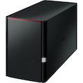 BUFFALO LinkStation SoHo 220 2-Bay Personal Cloud Office NAS 8TB (2x4TB) with Hard Drives Included