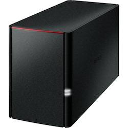 BUFFALO LinkStation SoHo 220 2-Bay Personal Cloud Office NAS 8TB (2x4TB) with Hard Drives Included