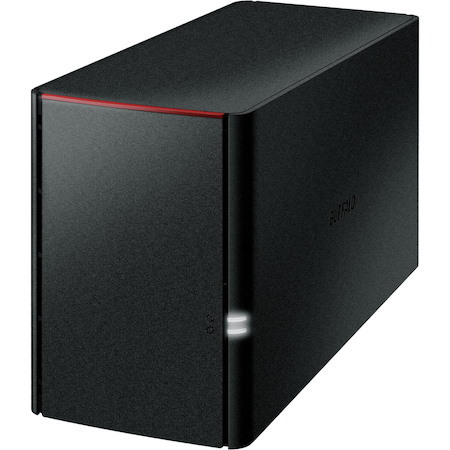 BUFFALO LinkStation SoHo 220 2-Bay Personal Cloud Office NAS 8TB (2x4TB) with Hard Drives Included