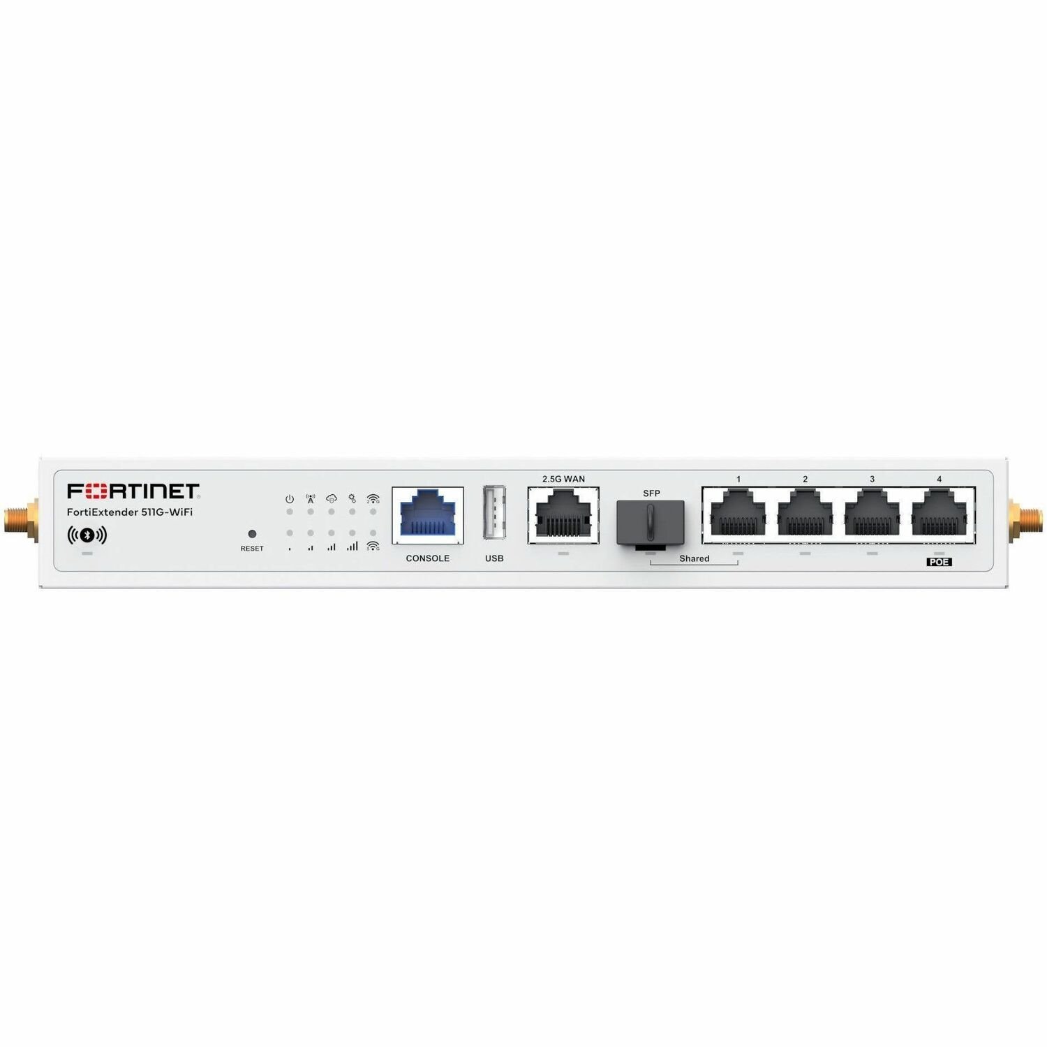 Fortinet FortiExtender FEX-511G-WIFI Wi-Fi 6 IEEE 802.11ax 2 SIM Ethernet, Cellular Modem/Wireless Router