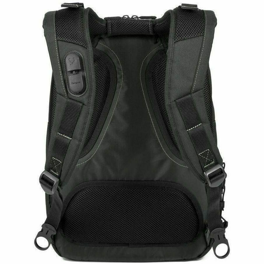 Targus EcoSpruce TBB013EU Draagtas/-koffer (Backpack) voor 39,6 cm (15,6") Notebook, Visitekaartje - Zwart