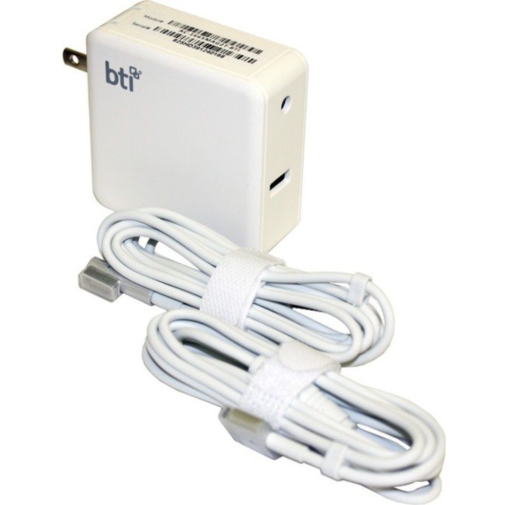 BTI AC-1665MAG2T-BTI AC ADAPTER 16V 65W A1184, A1330, A1344, A1435, MA538LL/B, MC461LL/A, MC747LL/A, MD565LL/A, MD592LL/A MACBOOK, MACBOOK PRO